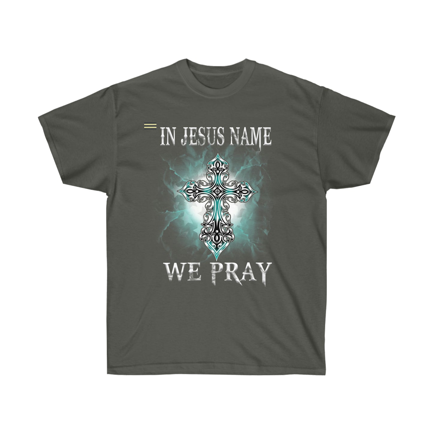 In Jesus Name We Pray Christian T-shirt