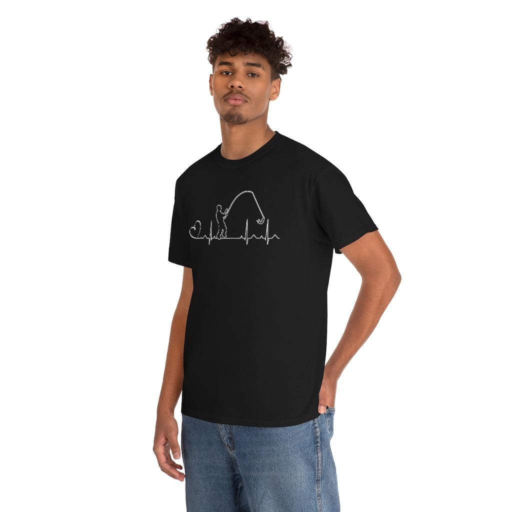 ECG Fishing T-shirt - Military Republic