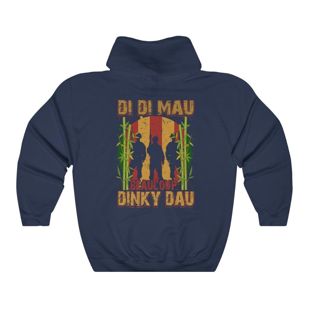 Di Di Mau Beaucoup Dinky Dau Vietnam Veteran Hoodie - Military Republic