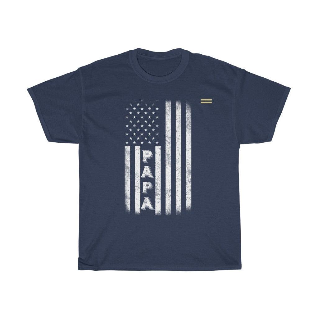 Papa Flag Tshirt - Military Republic