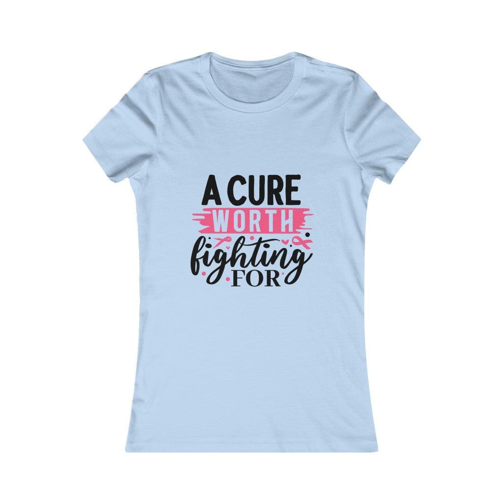A Cure Worth Fighting For T-shirt - Military Republic