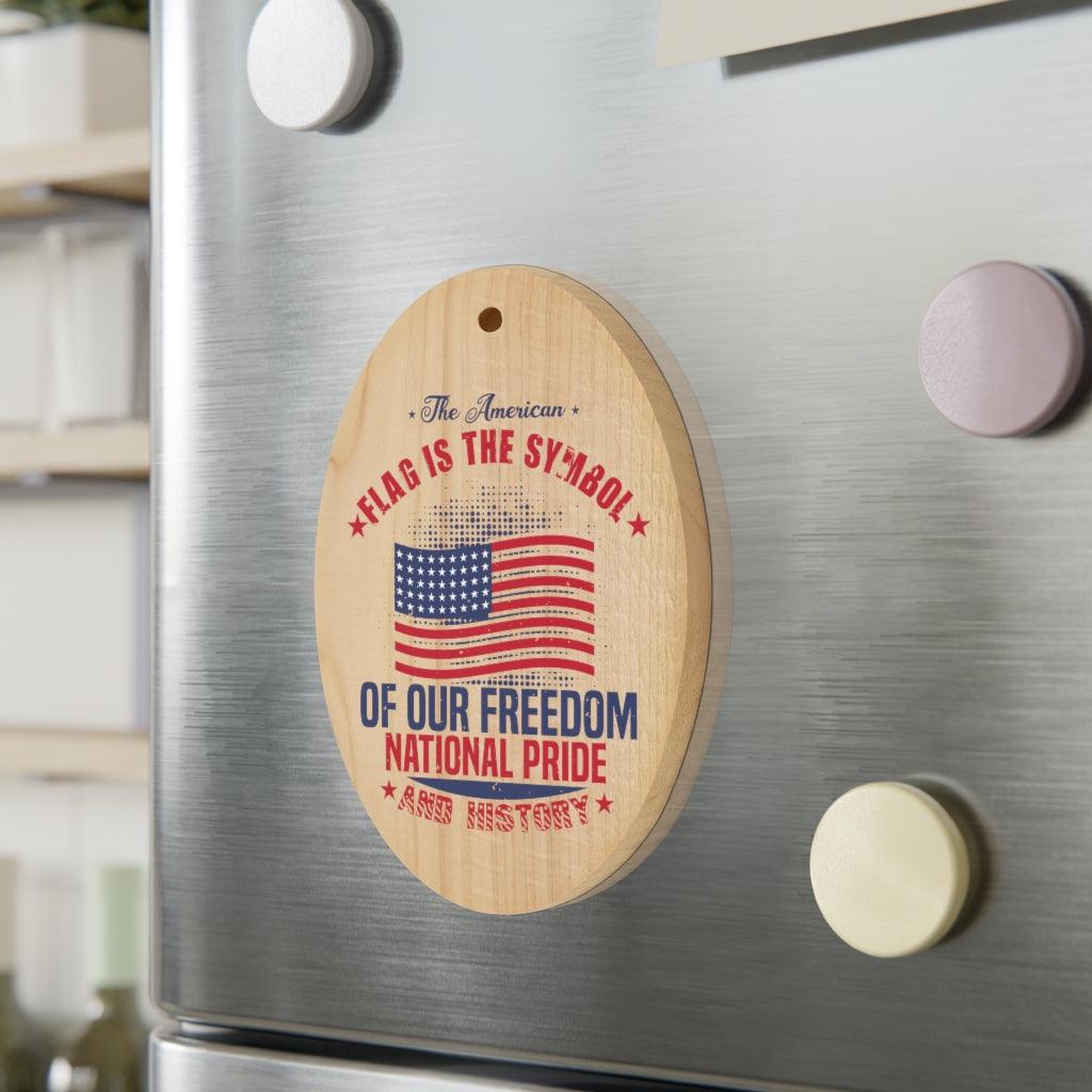 The American Flag True Symbols Christmas Ornament - Military Republic