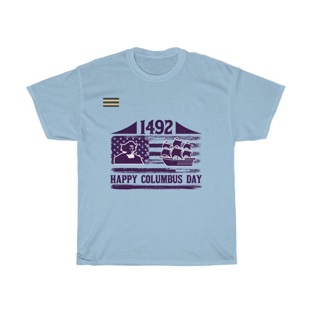 Happy Columbus Day T-shirt - Military Republic