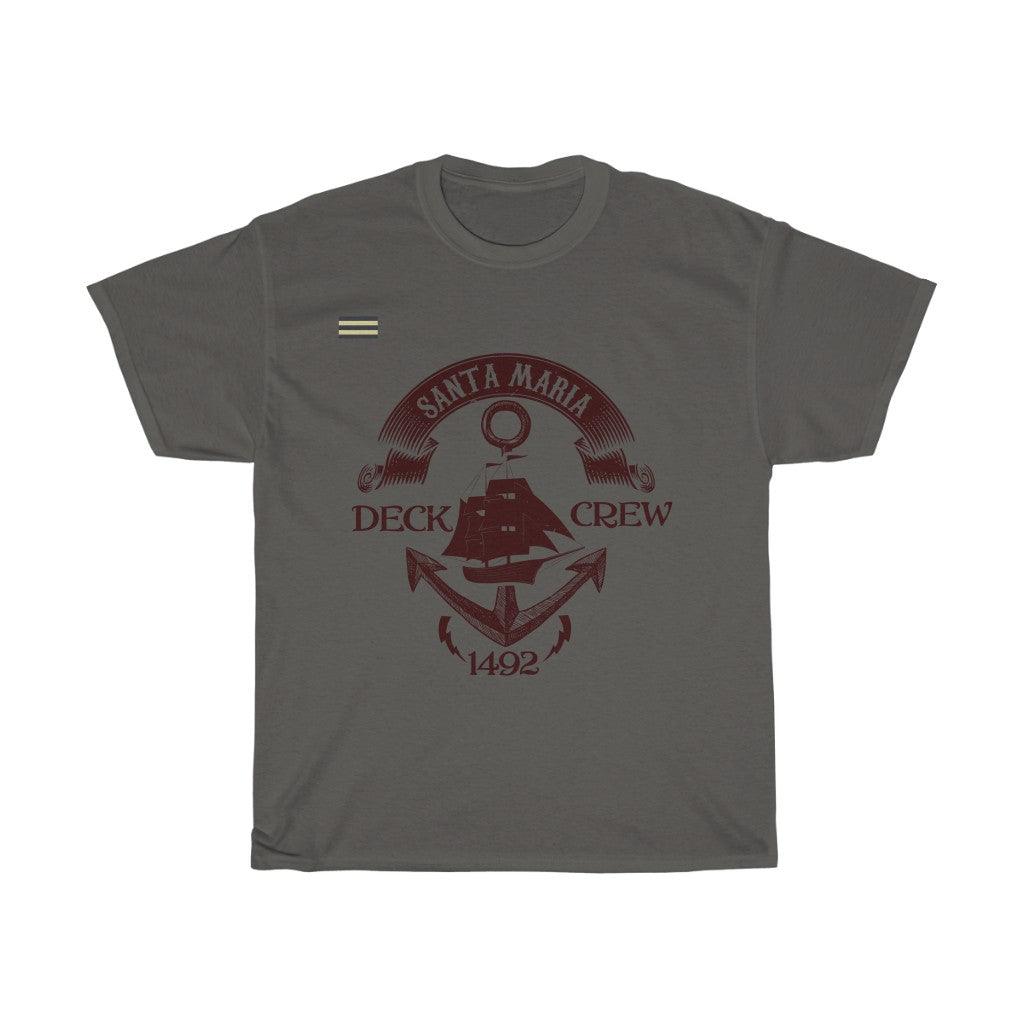 Sta Maria Deck Crew T-shirt - Military Republic