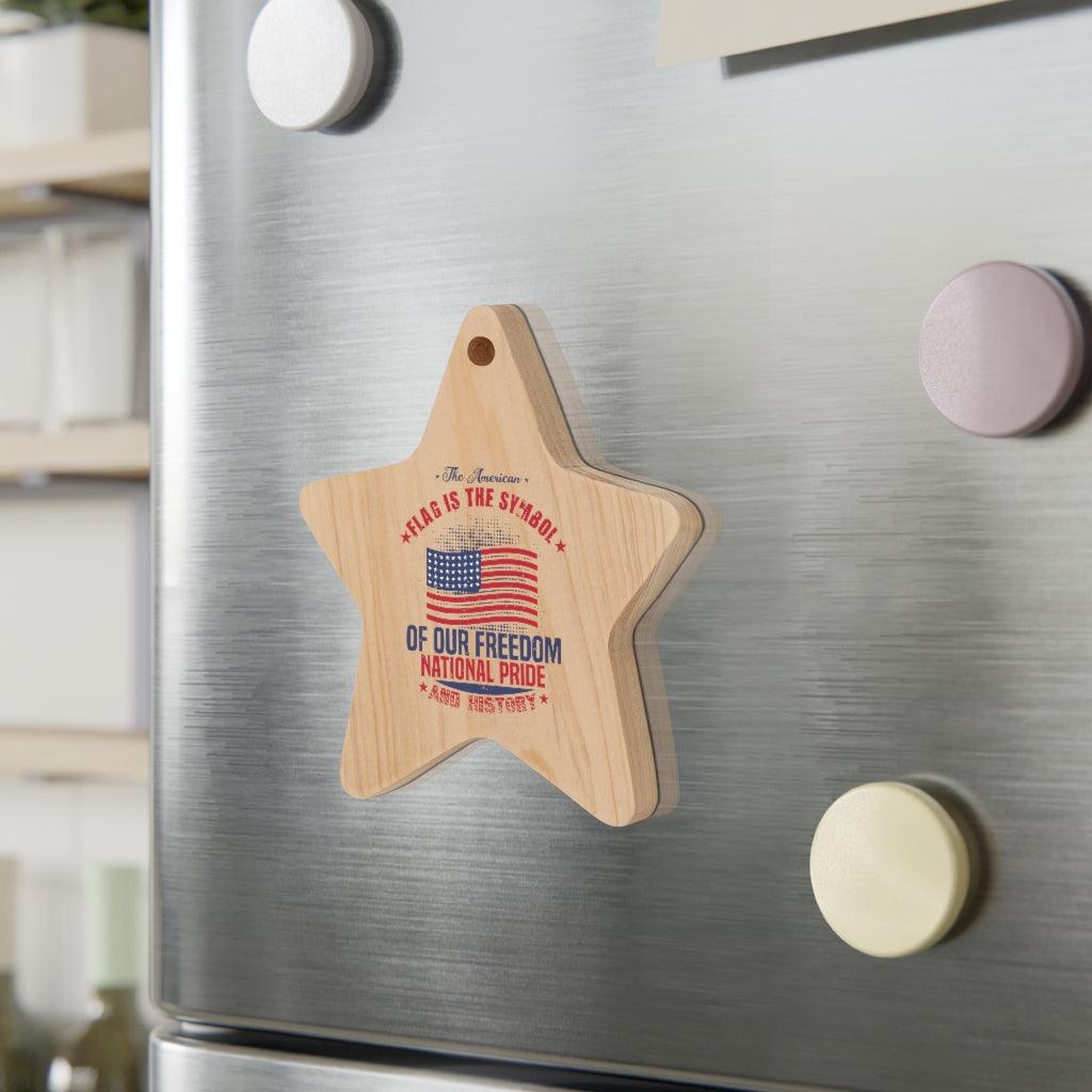 The American Flag True Symbols Christmas Ornament - Military Republic