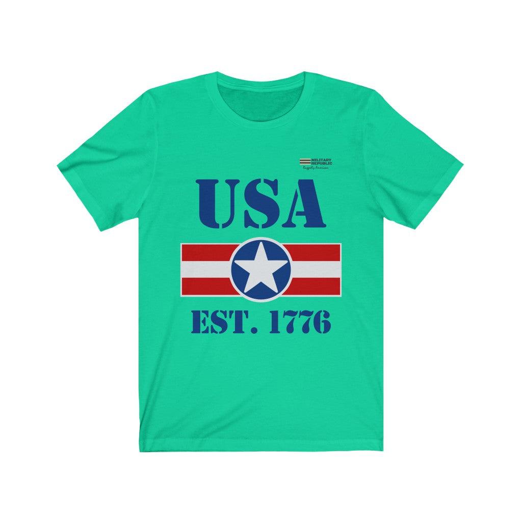 USA Established 1776 T-shirt - Military Republic