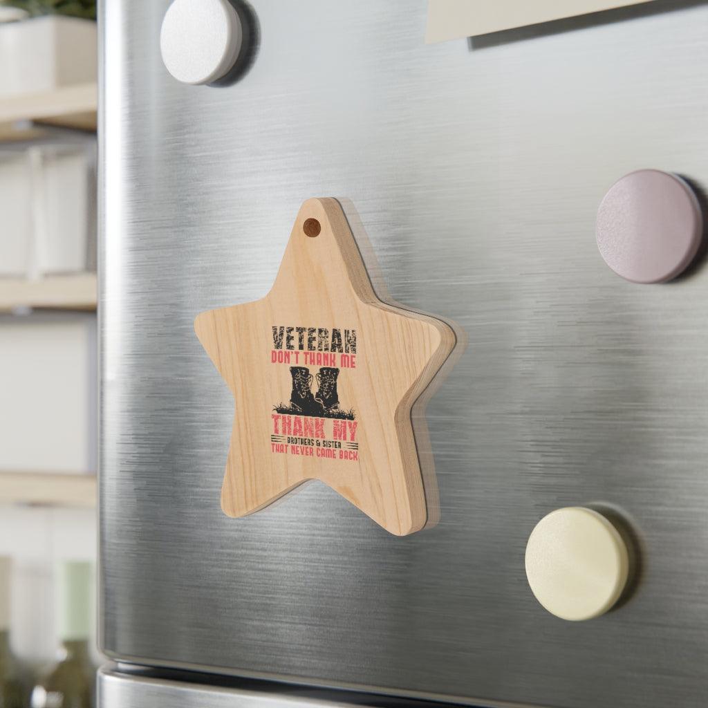 Thank You Veteran's Christmas Ornament - Military Republic