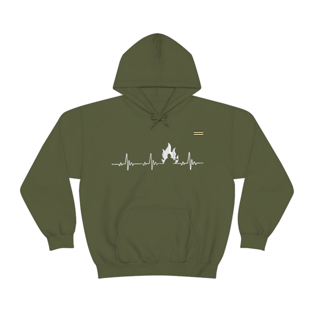 Firefighter Heartbeat is Different Hoodie