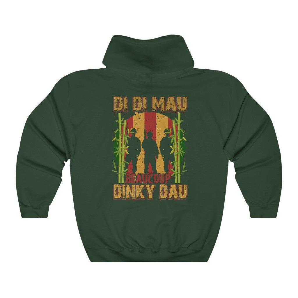 Di Di Mau Beaucoup Dinky Dau Vietnam Veteran Hoodie - Military Republic