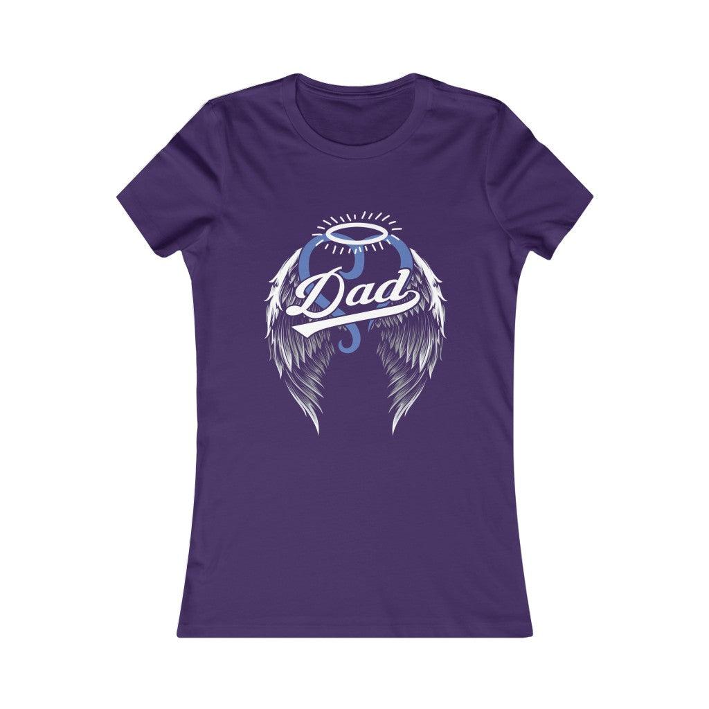 My Guardian Angel Dad Women's T-shirt - Military Republic