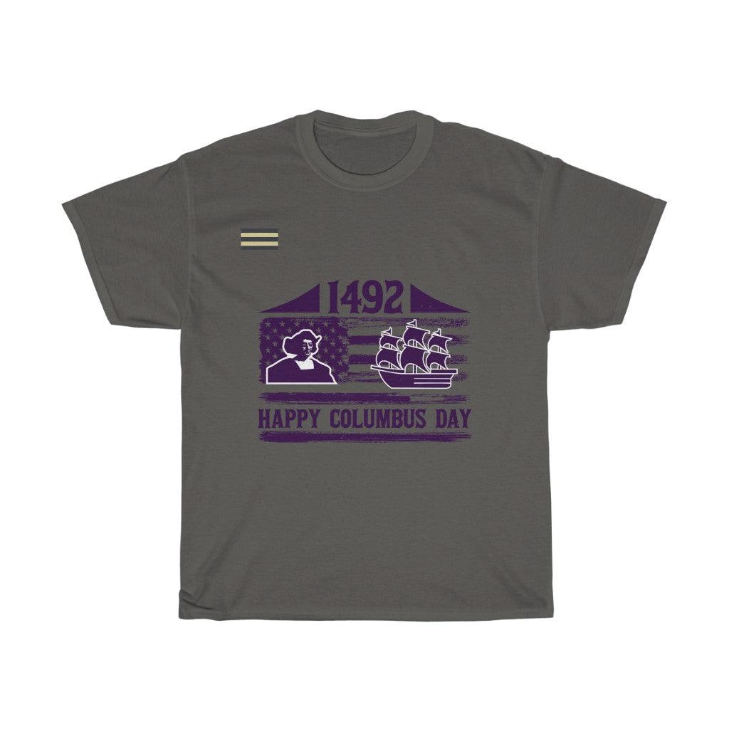 Happy Columbus Day T-shirt - Military Republic