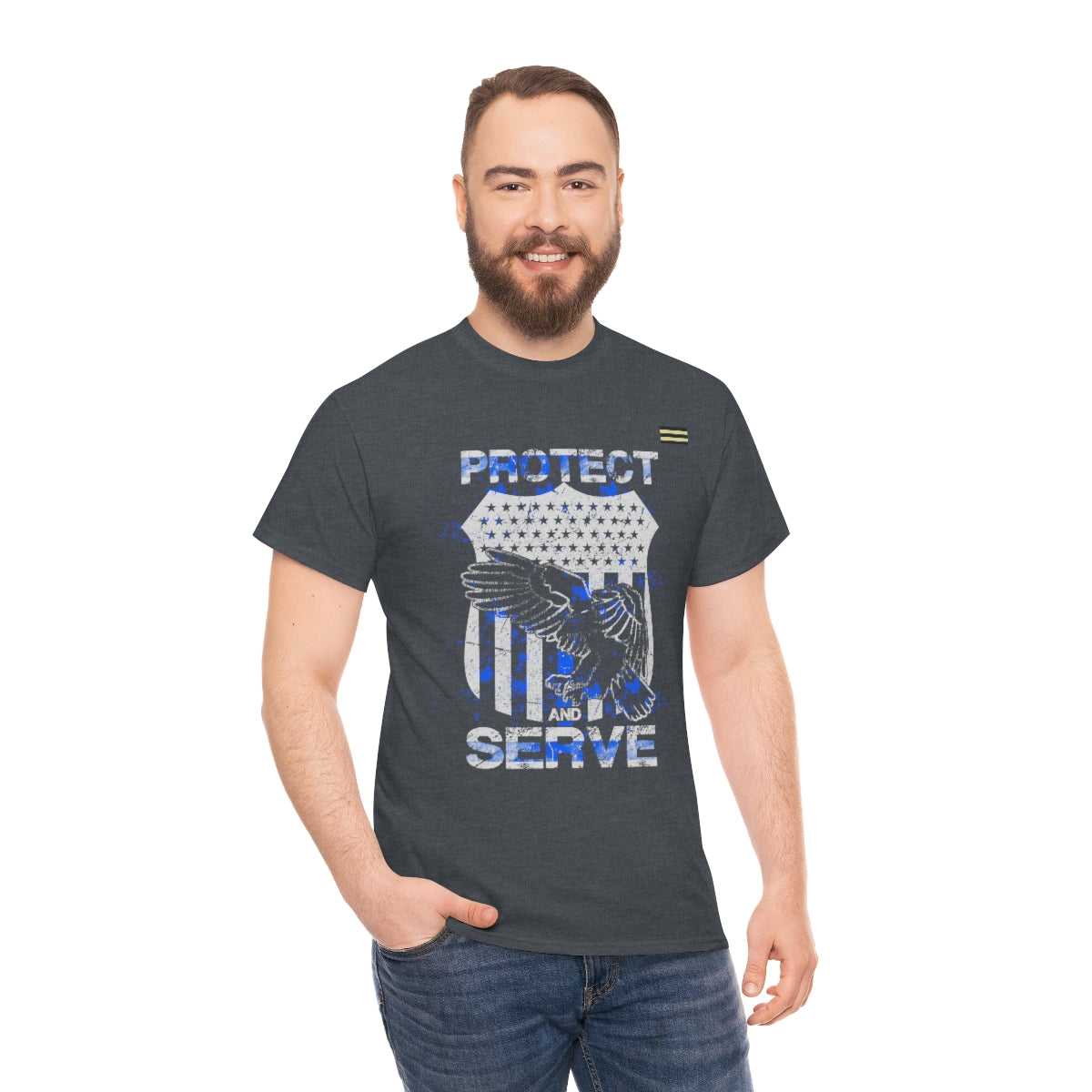 Protect and Serve Law Enforcement T-shirt