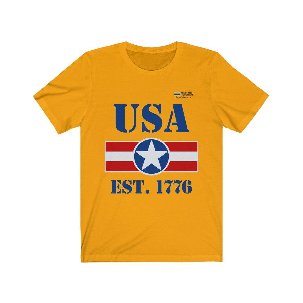 USA Established 1776 T-shirt - Military Republic