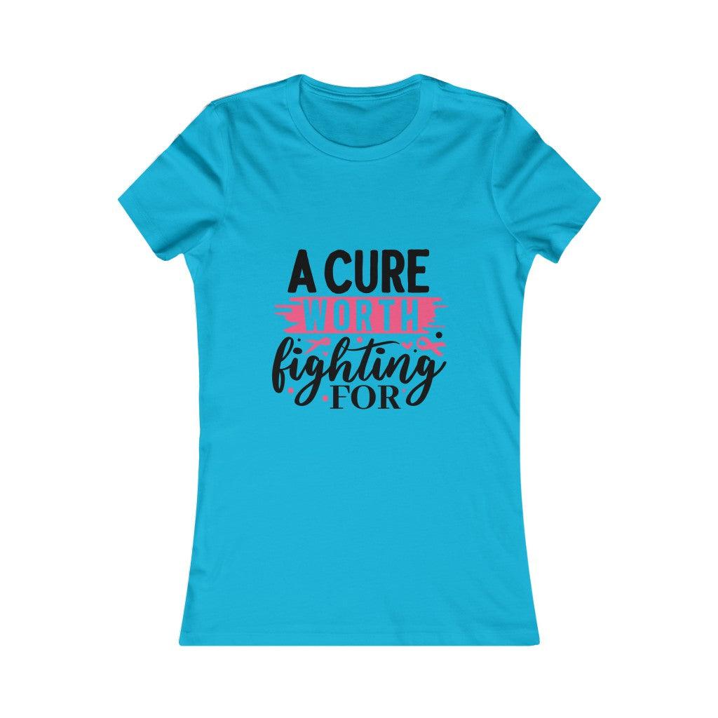 A Cure Worth Fighting For T-shirt - Military Republic