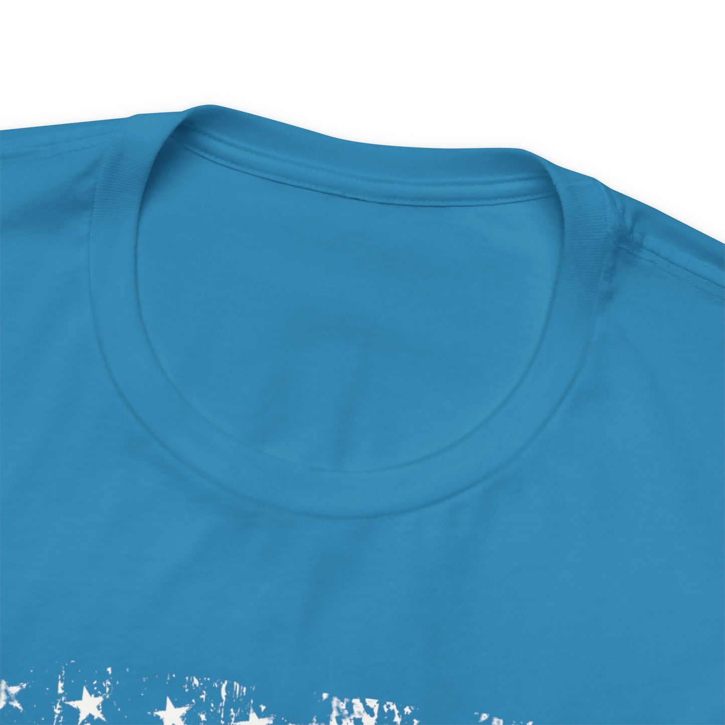 Nurse Calligraphy with Distressed Flag Design Nurse T-shirt