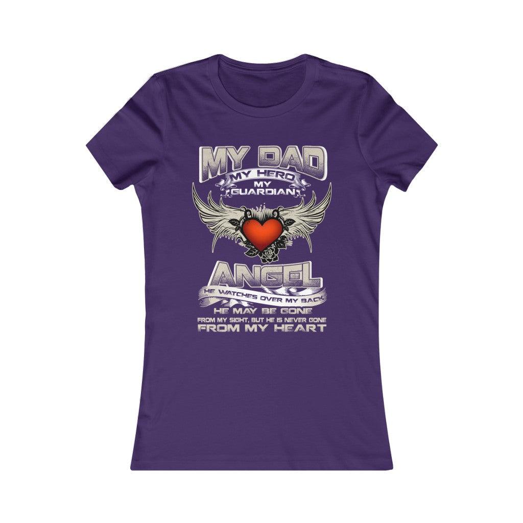 My Hero, My Guardian Angel- Women's T-shirt - Military Republic