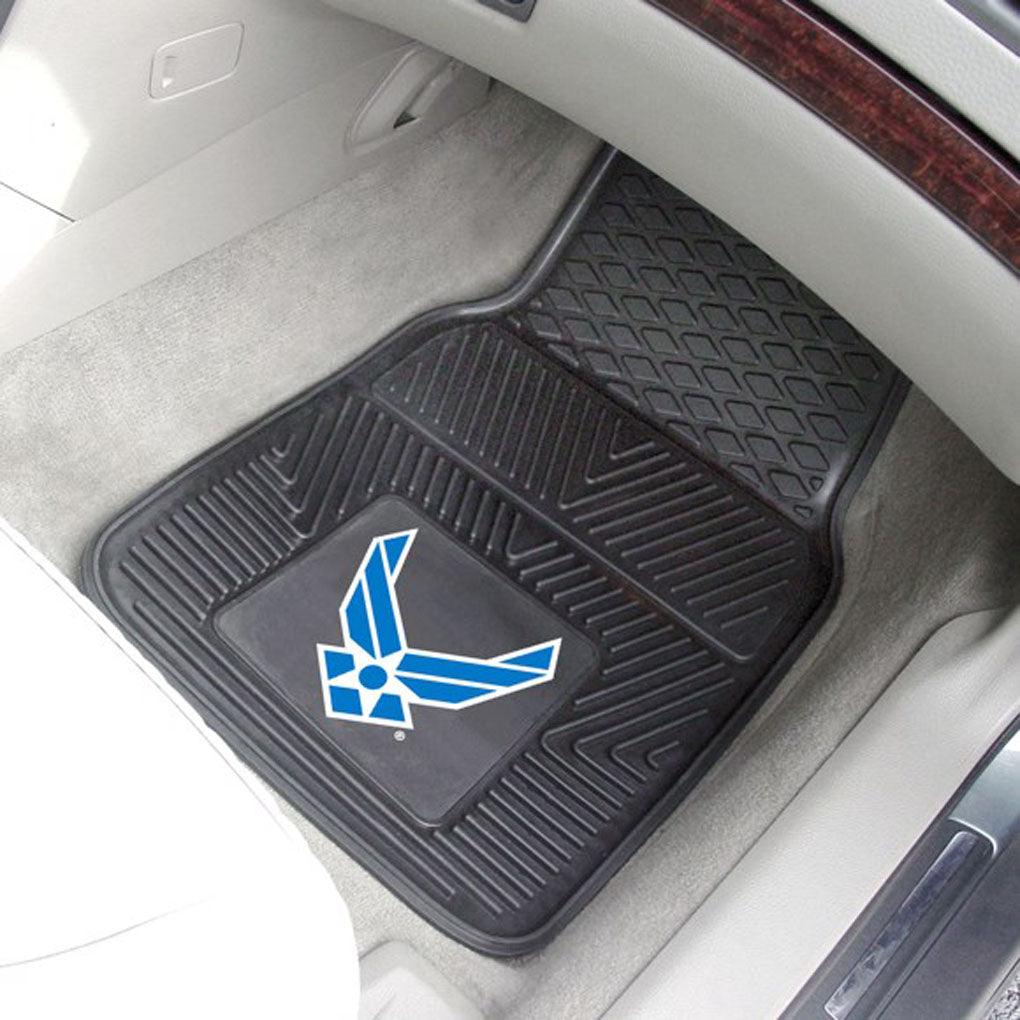 US Air Force 2-Piece Heavy Duty Vinyl Car Mats - Military Republic