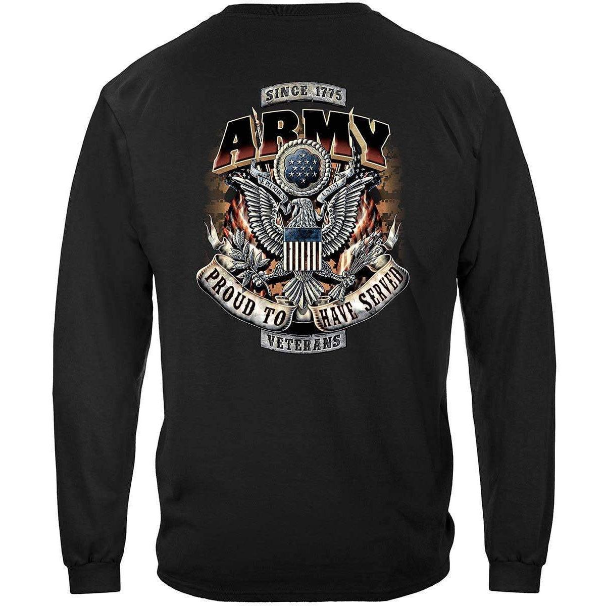 ARMY Proud To Have Served T-Shirt - Military Republic