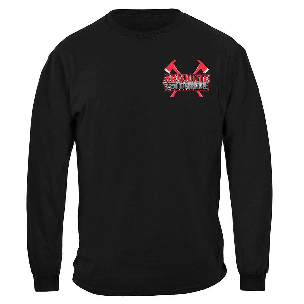 United States Absolute Volunteer Firefighter Premium Long Sleeve - Military Republic