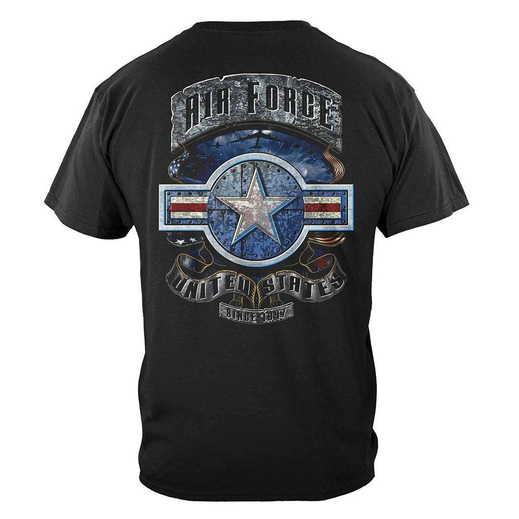 United States Air Force In Stone One Star Premium Long Sleeve - Military Republic