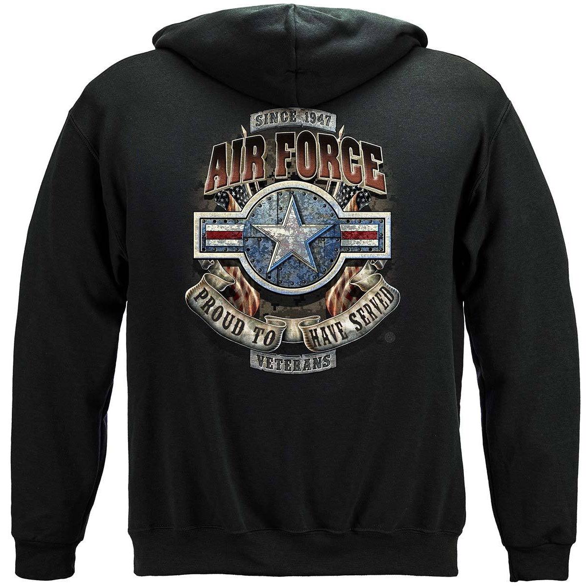 Air Force Veteran Long Sleeve - Military Republic