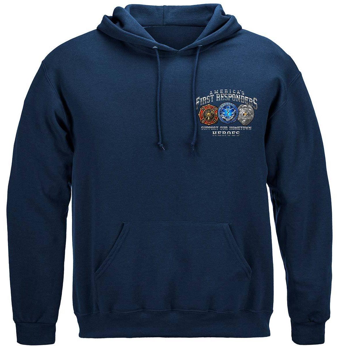 America's First Responders Premium Long Sleeve - Military Republic