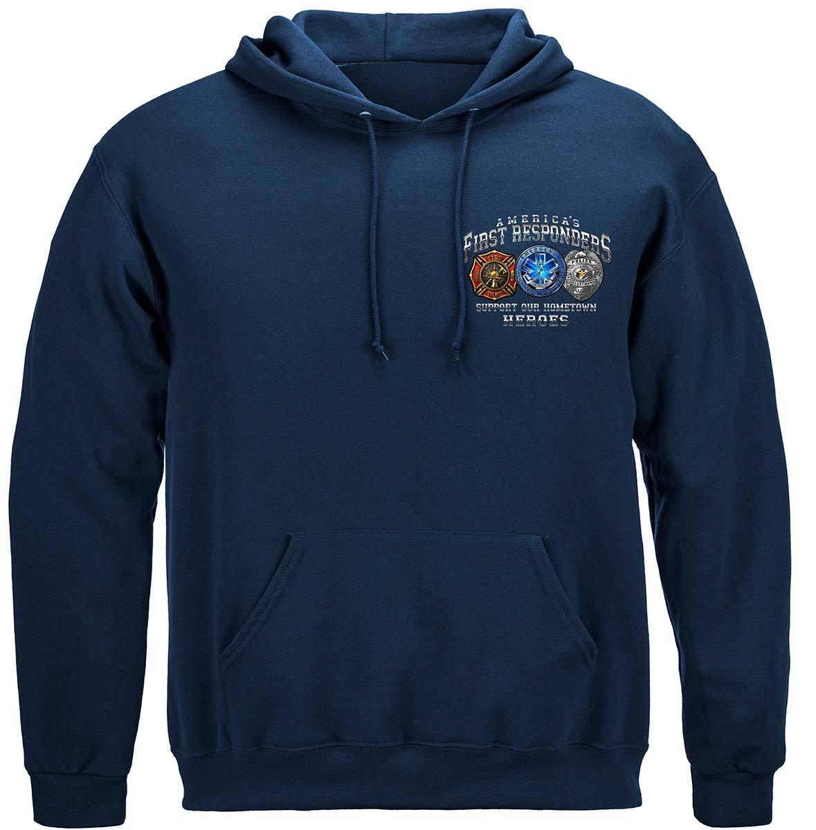 America's First Responders Premium Hoodie - Military Republic
