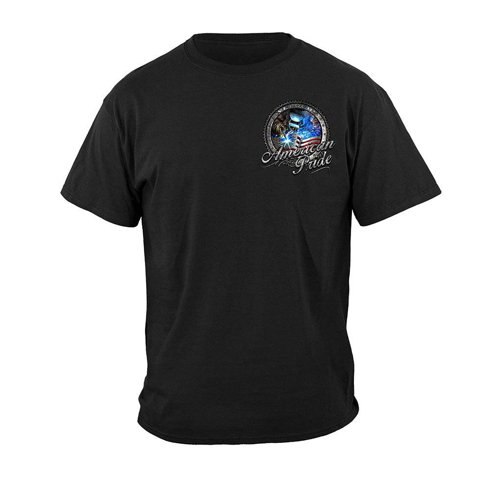 American Pride Runs Deep Welder T-shirt - Military Republic