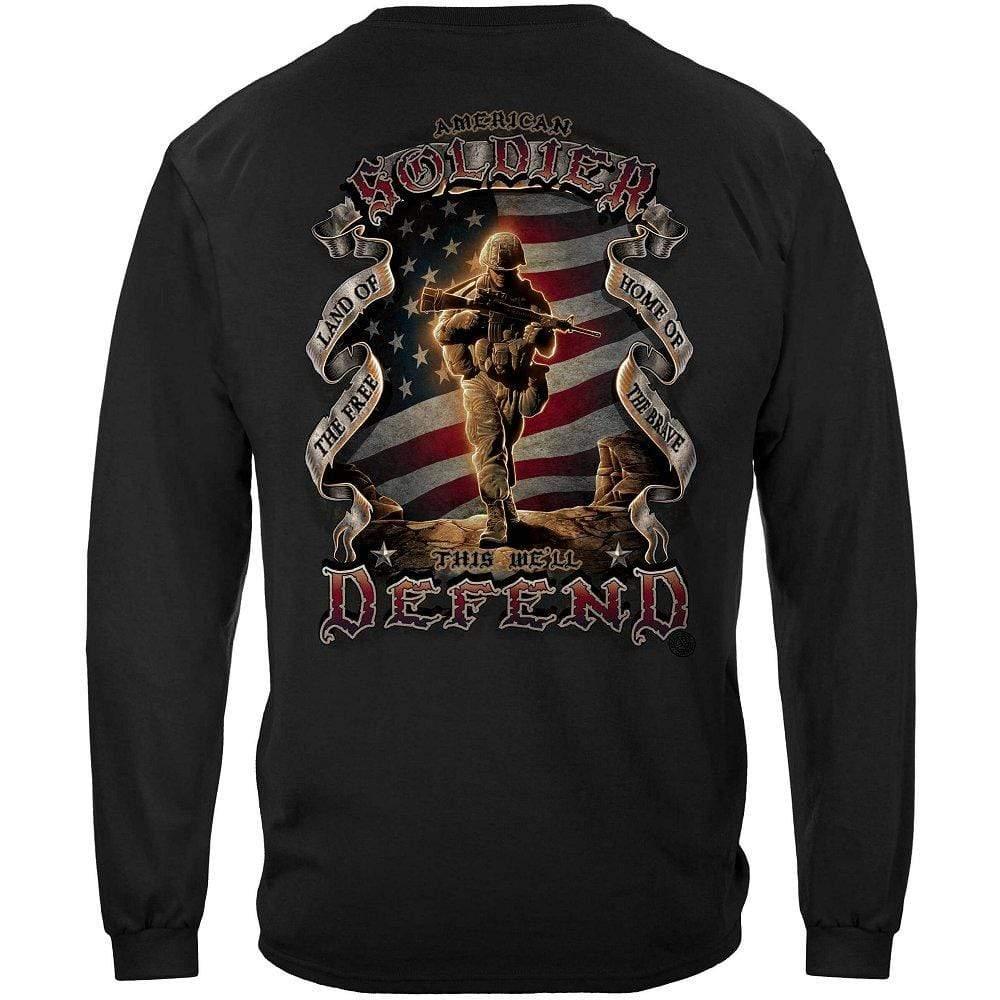 US Army American Soldier Hoodie - Military Republic