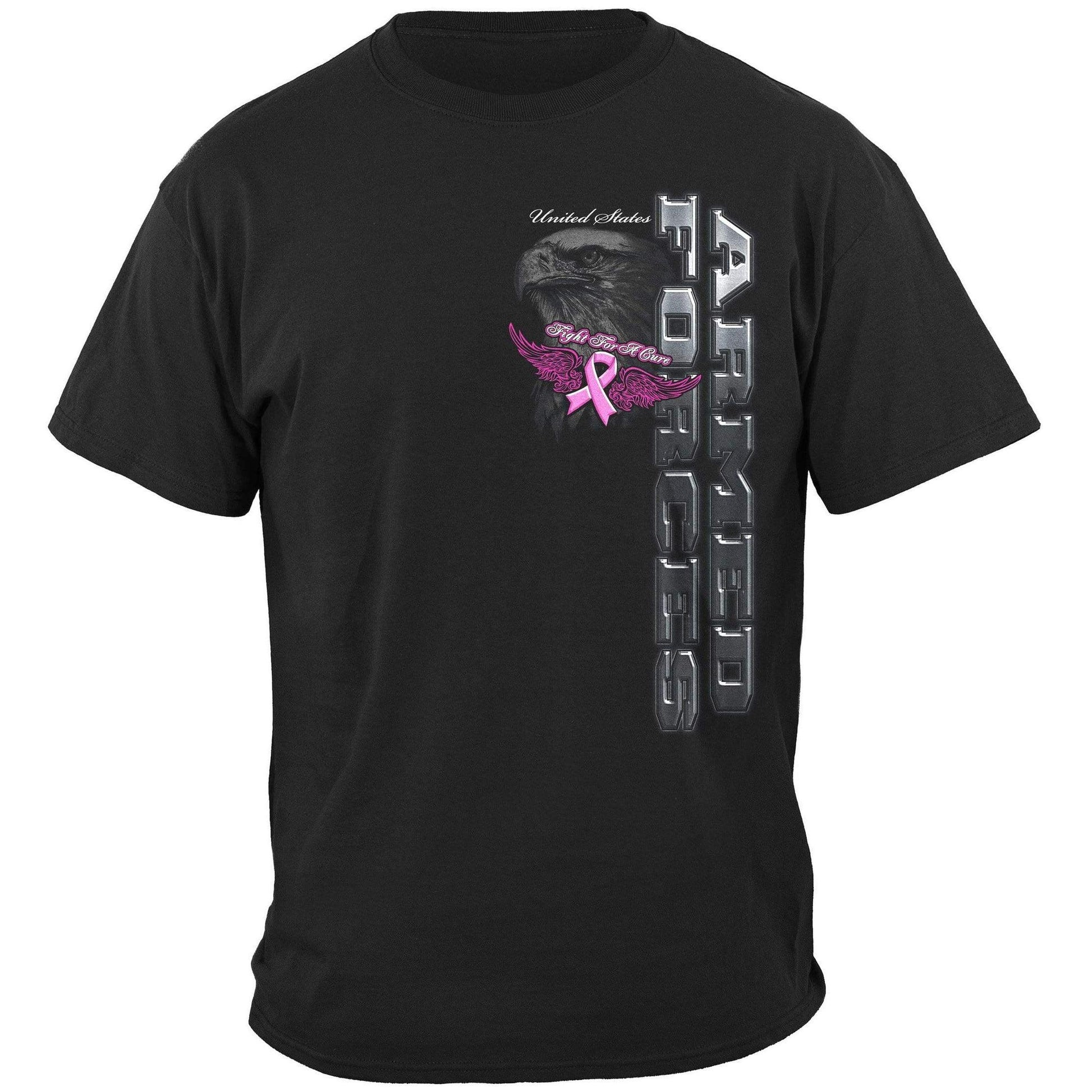 Armed Forces Elite Breed Breast Cancer Awareness T-Shirt - Military Republic
