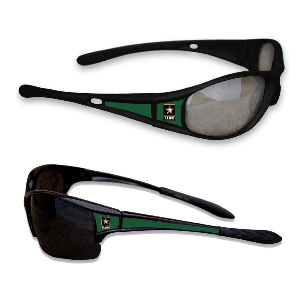 U.S. Army Black Sports Rimmed Sunglasses - Military Republic