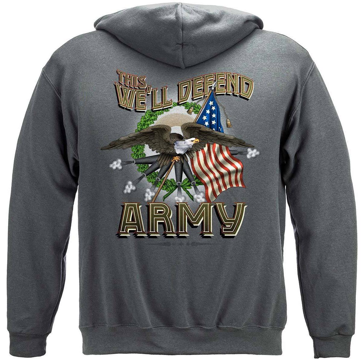 Army Cannons "This We'll Defend" T-Shirt - Military Republic