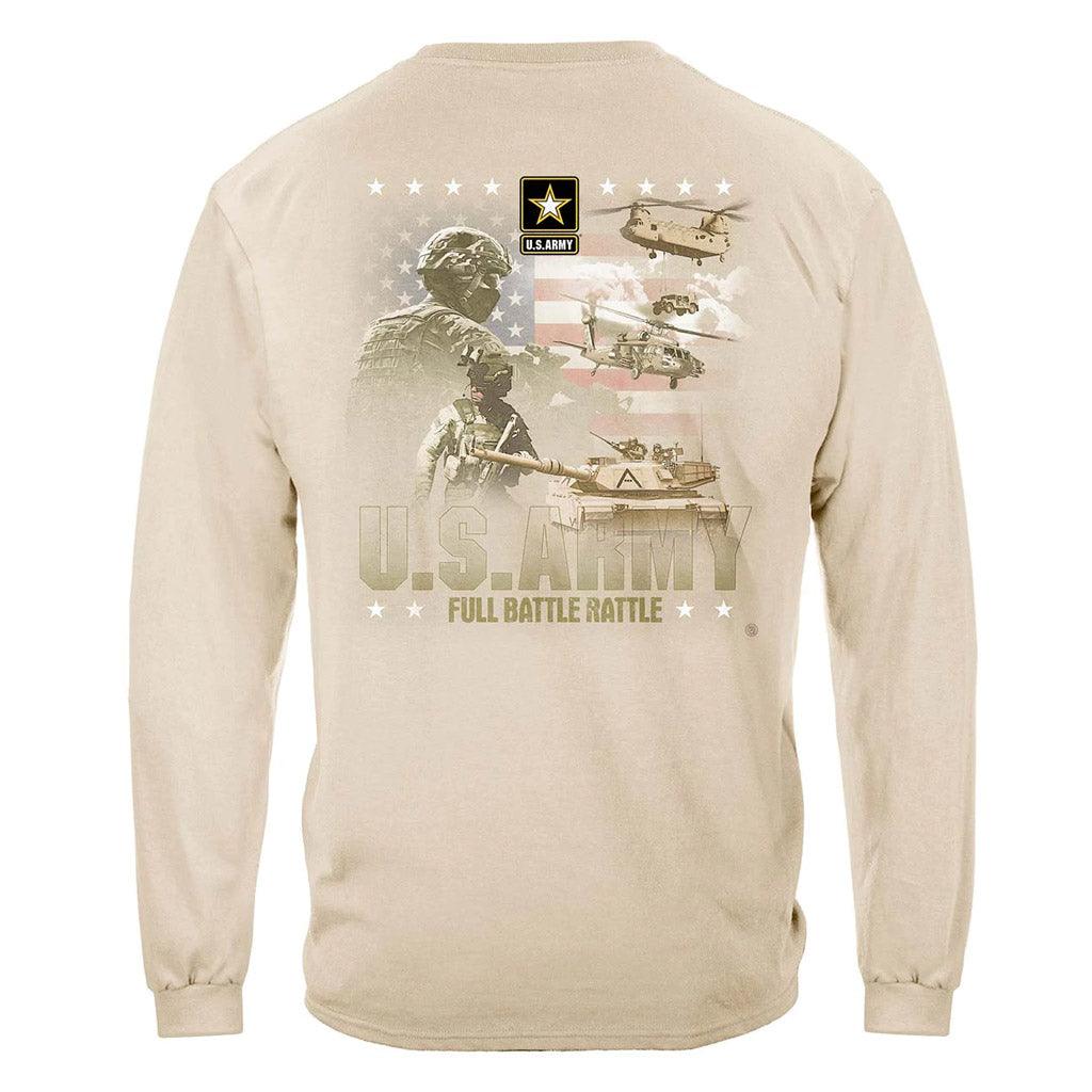 United States Army Full Battle Rattle Premium Long Sleeve - Military Republic