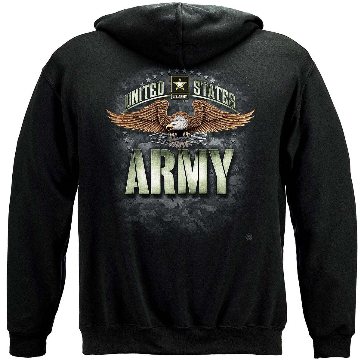 Army Strong Black T-Shirt - Military Republic