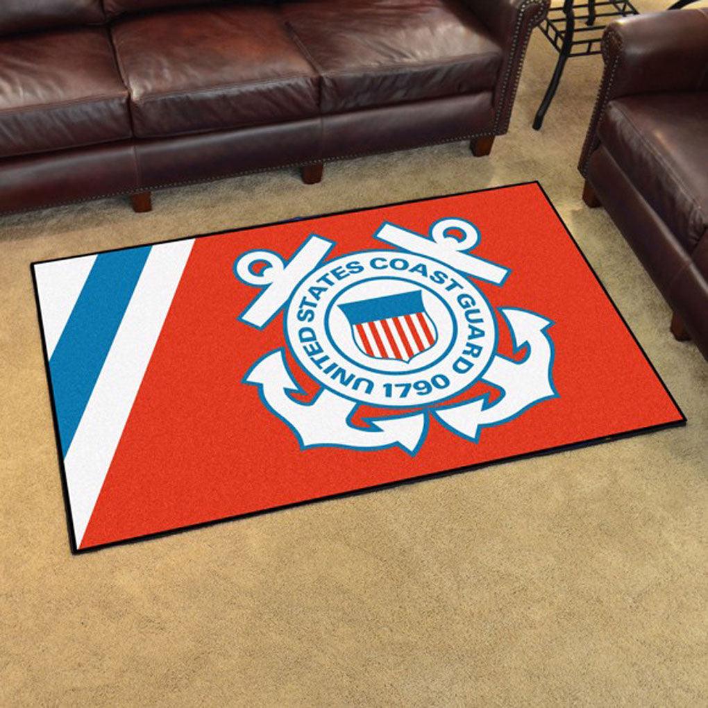 US Coast Guard Ultra Plush Rug - Military Republic