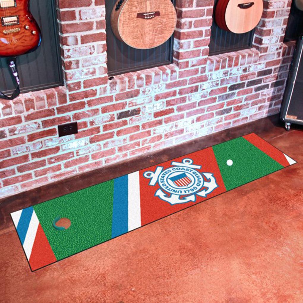 US Coast Guard Golf Putting Green Mat - Military Republic