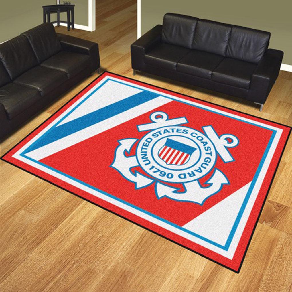 US Coast Guard 8 x 10 Rug - Military Republic
