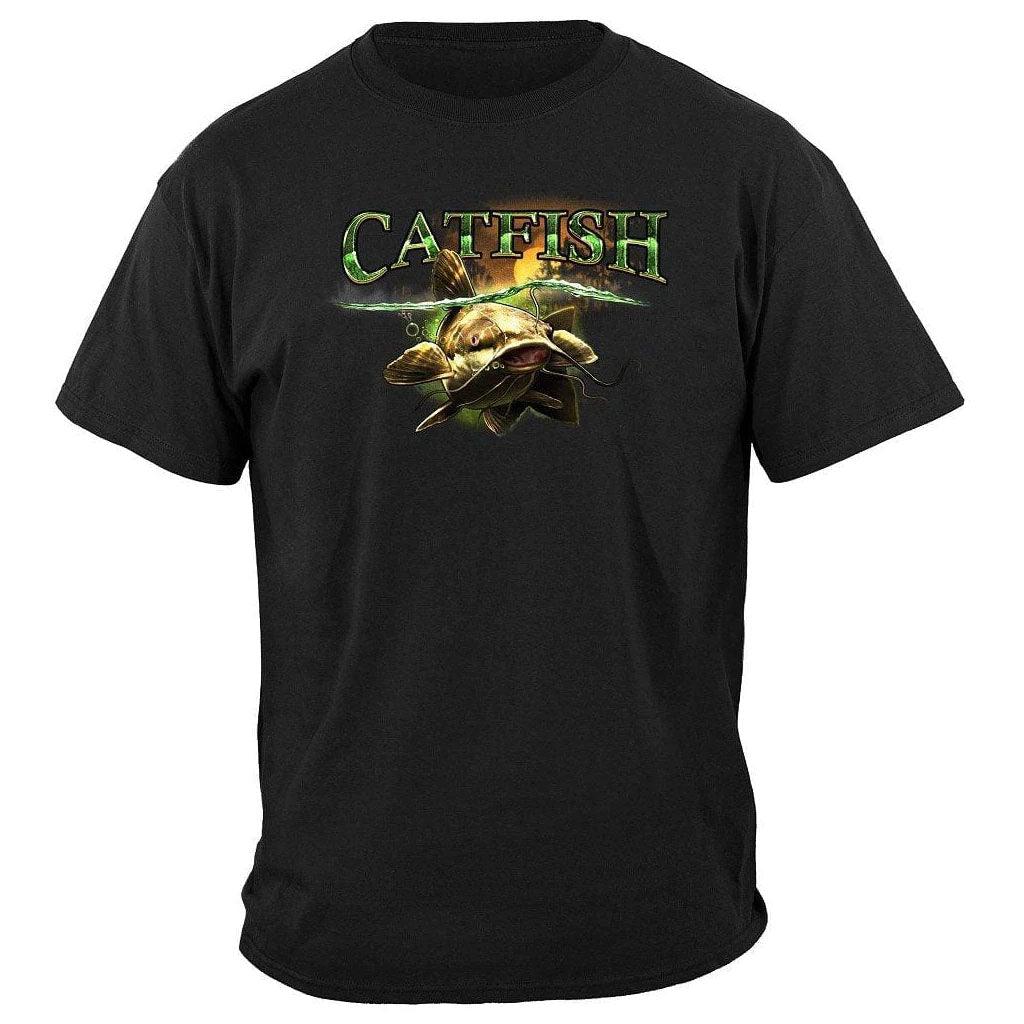 United States Catfish Merky Water Premium Hoodie - Military Republic