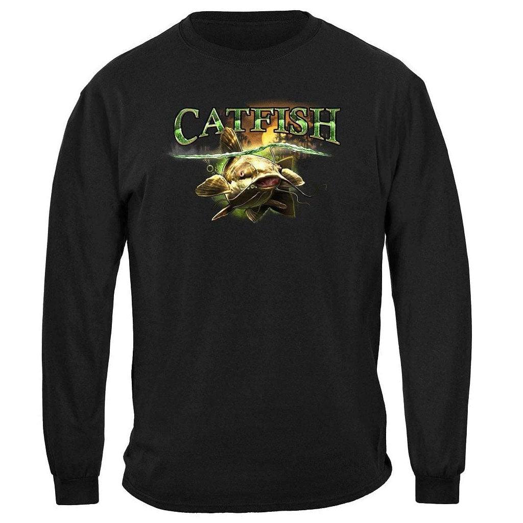 United States Catfish Merky Water Premium Hoodie - Military Republic