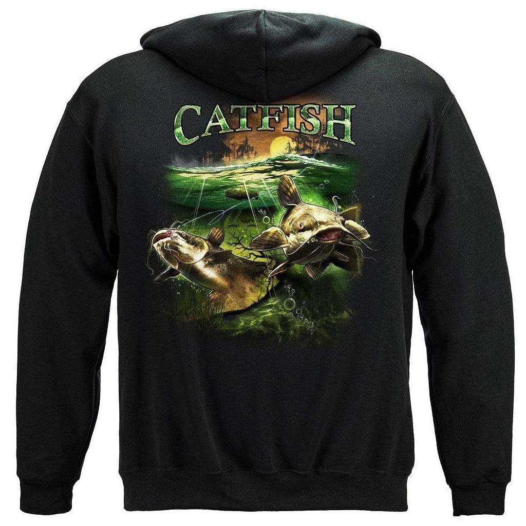 United States Catfish Merky Water Premium Hoodie - Military Republic