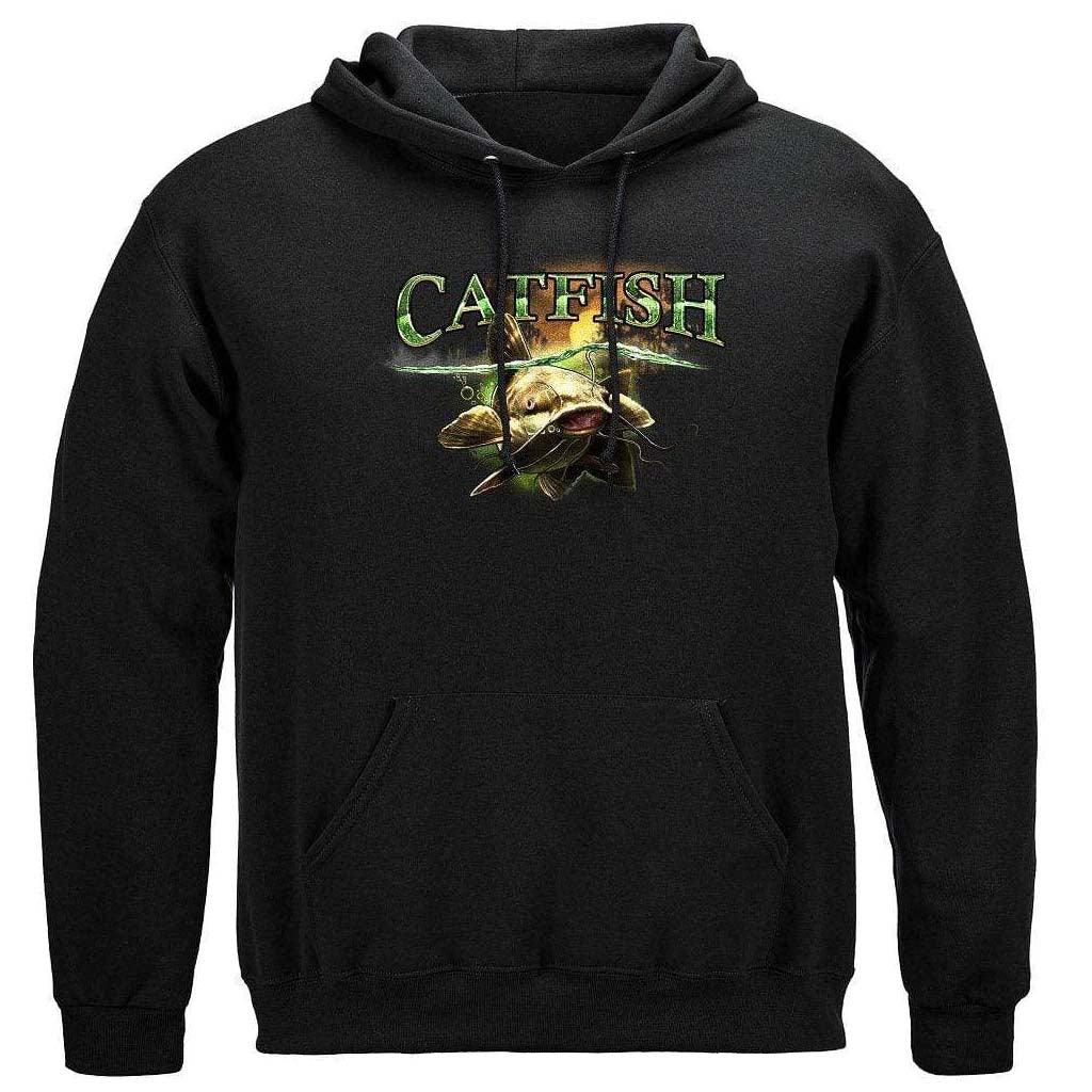 United States Catfish Merky Water Premium Hoodie - Military Republic