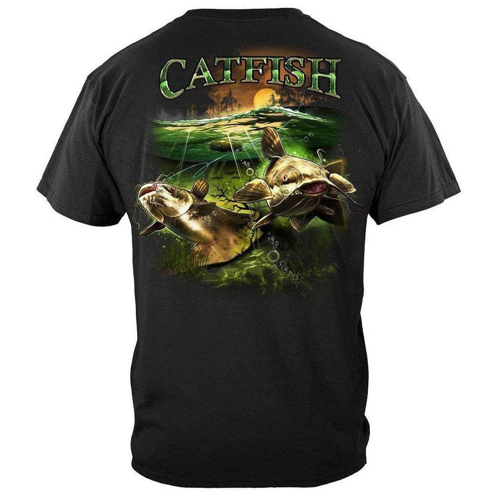 United States Catfish Merky Water Premium T-Shirt - Military Republic