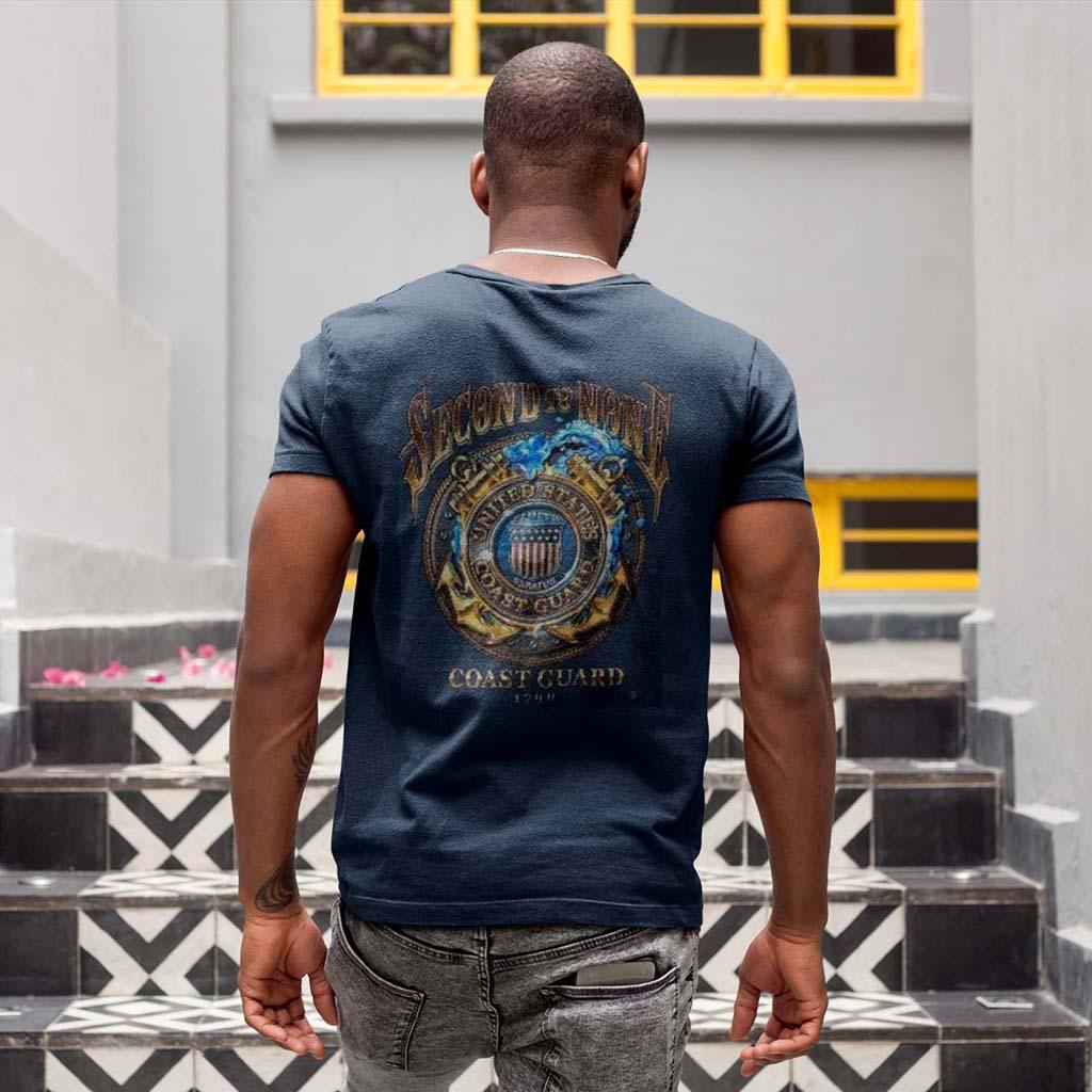 Coast Guard Second to None T-Shirt - Military Republic