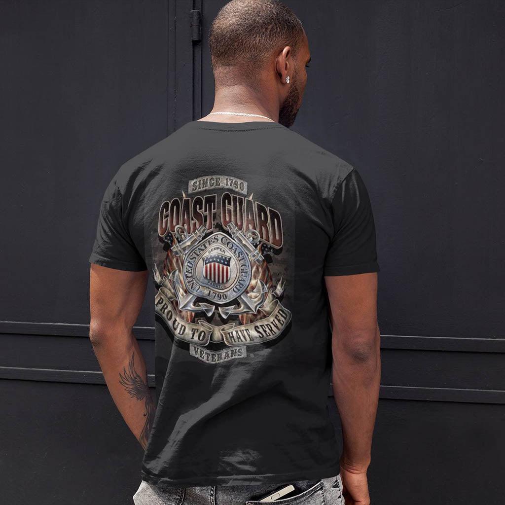 Coast Guard Veteran T-Shirt - Military Republic