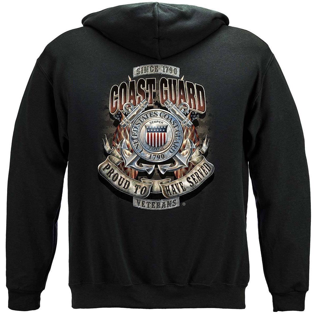 Coast Guard Proud To Have Served Premium Long Sleeve - Military Republic