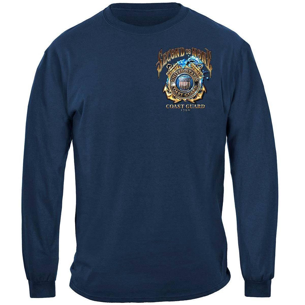 Coast Guard Second to None T-Shirt - Military Republic