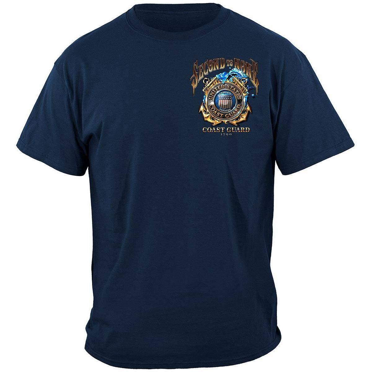 Coast Guard Second to None T-Shirt - Military Republic