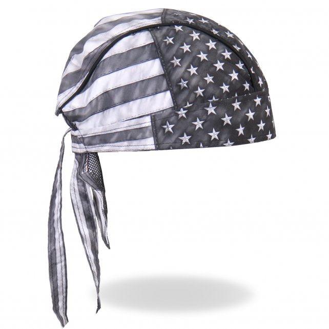 Distressed Gray Flag Head Wrap - Military Republic