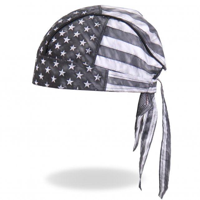 Distressed Gray Flag Head Wrap - Military Republic