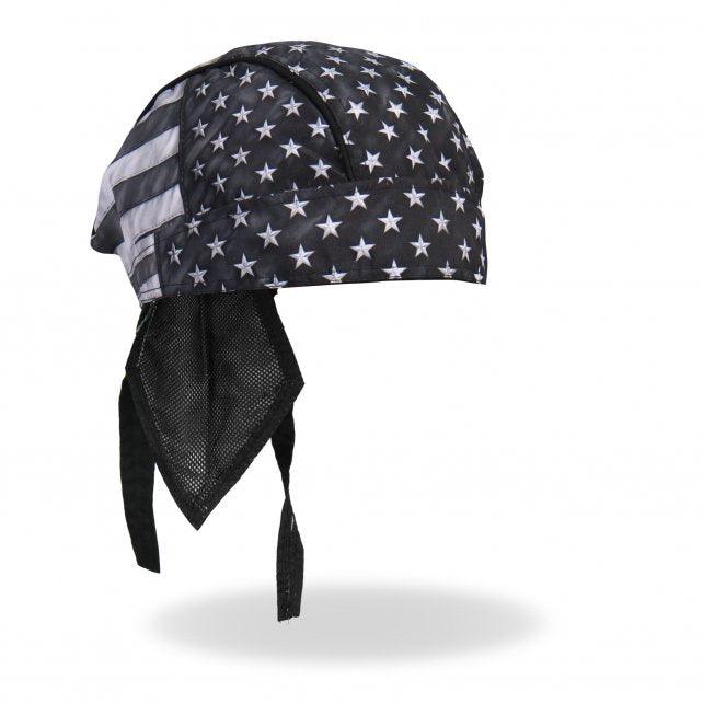 Distressed Gray Flag Head Wrap - Military Republic